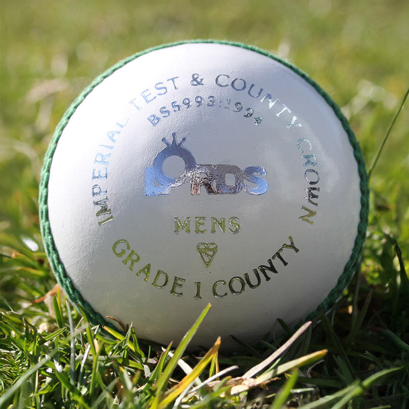 Imperial Test & County Crown - White