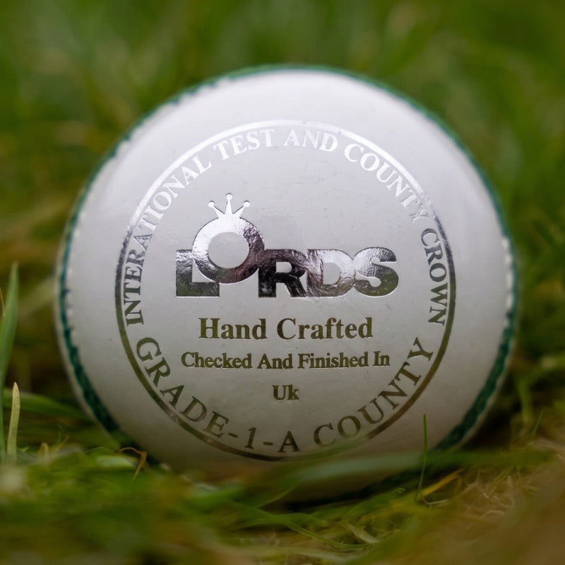 International Test & County Crown - White
