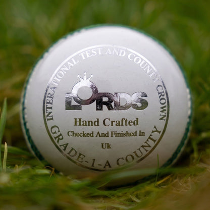 International Test & County Crown - White