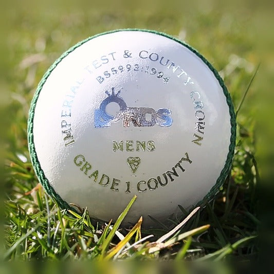 International Test & County Crown - White