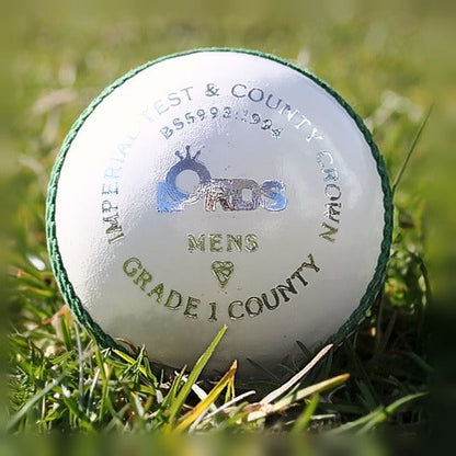 International Test & County Crown - White